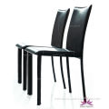 All Leather Cover Low Back Dining Chair CY-219